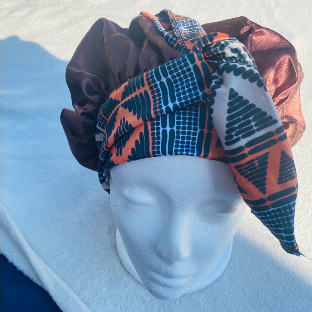 Elegant Multicolor Patterned Headwrap